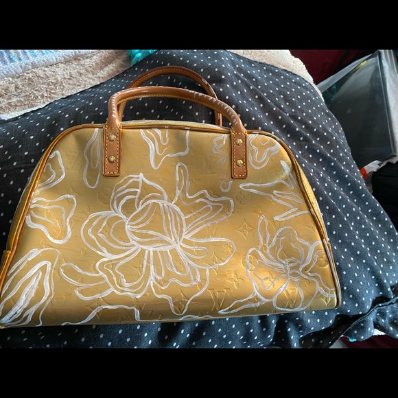 Custom painted Authentic Louis Vuitton Vernis Bag - Picture 2 of 16